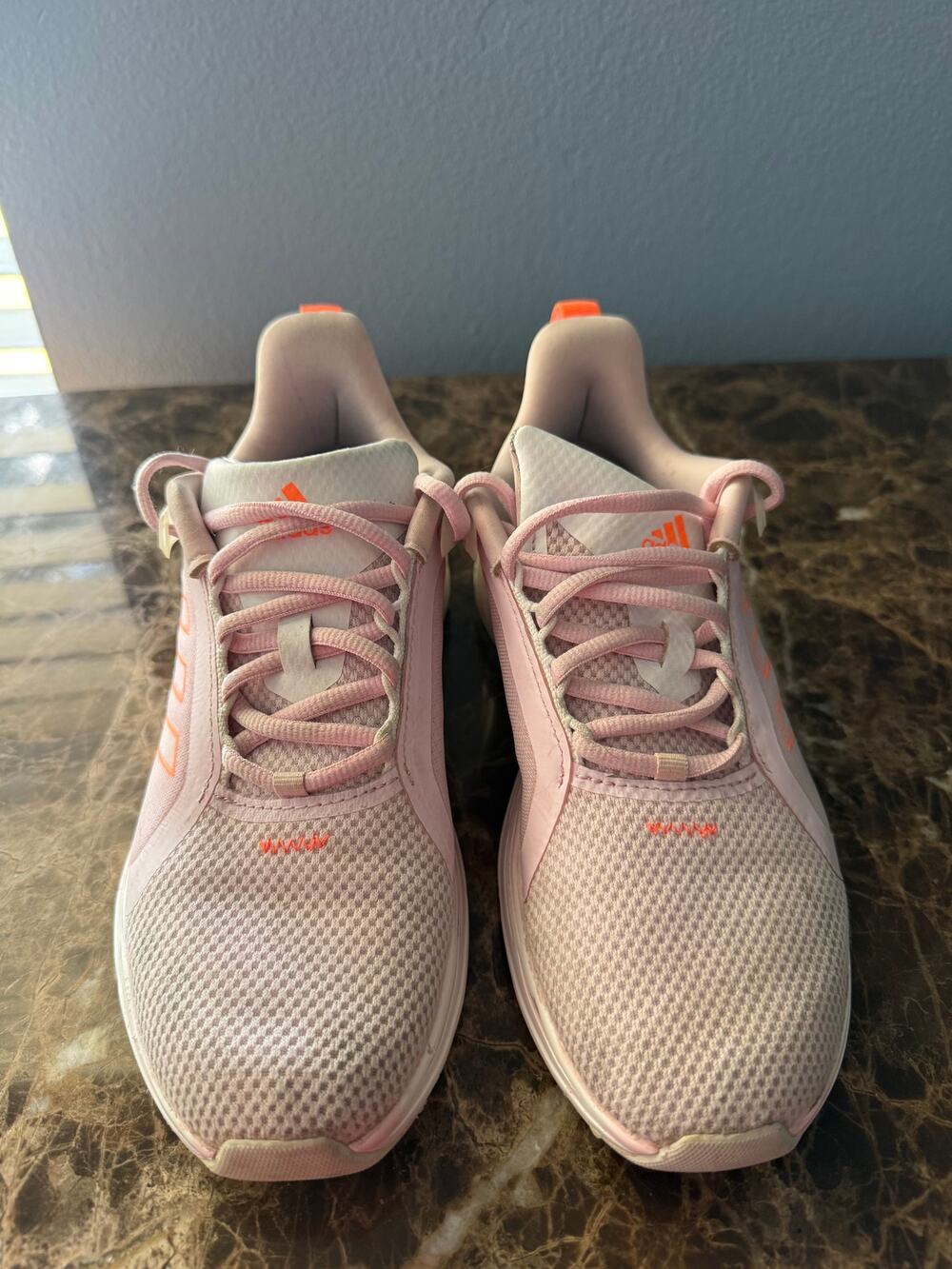 Adidas Women’s Pink Running Shoes Sneakers HQ2028 Size 6.5 Athletic